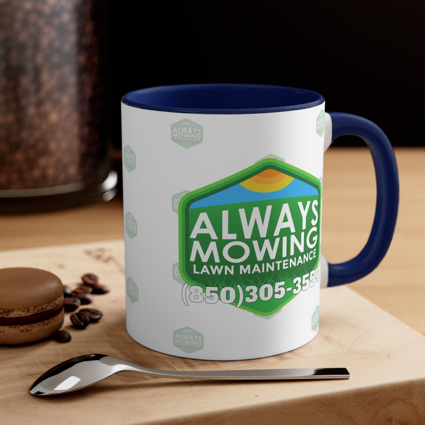 Always Mowing Coffee Mug, 11oz