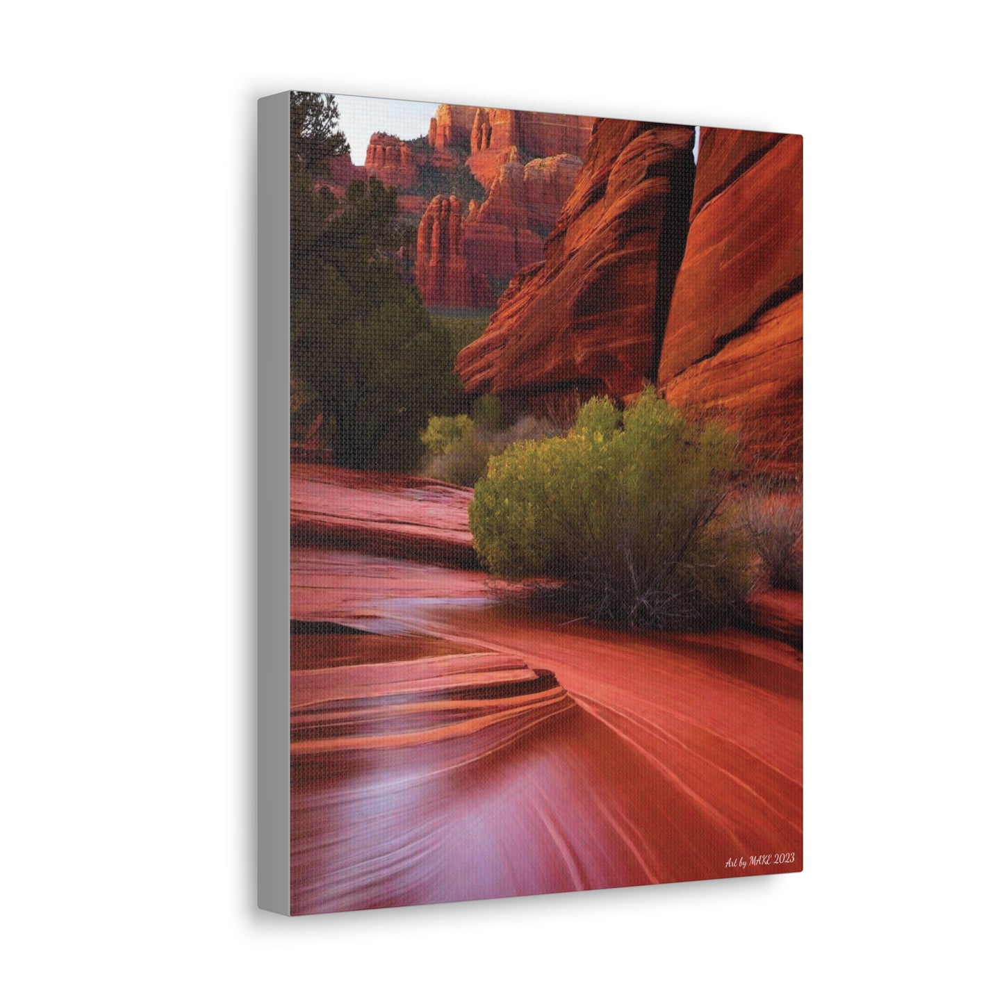 Art By MAKE 2023 Red rock (Sedona Area) 14 Canvas Wraps