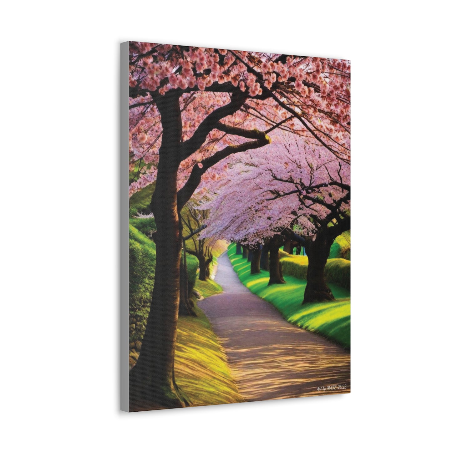Blossom Lane Canvas Art - Trees of Life