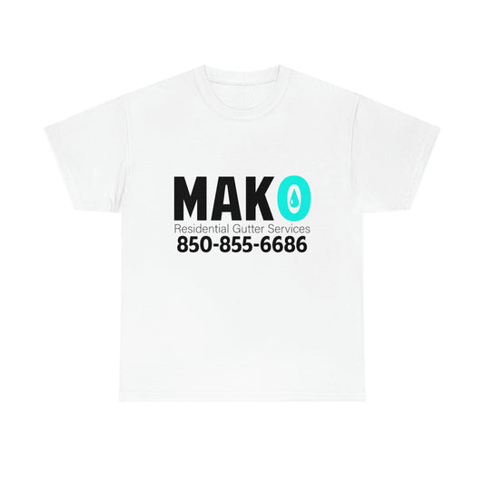 MAKO Front Only Heavy Cotton Tee