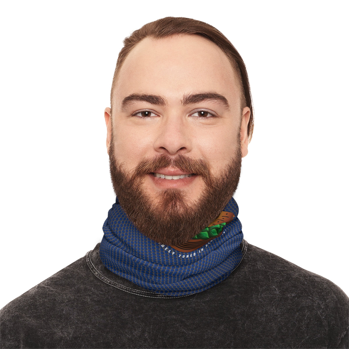 Fretboard Brewing Company Blue Midweight Neck Gaiter