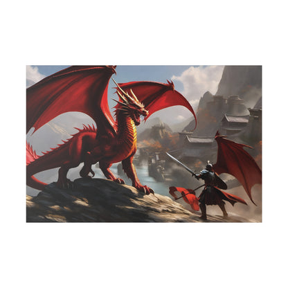 Unleash your imagination with our custom Dragon Fantasy Canvas Art. Elevate your space with ethereal, personalized masterpieces that capture the essence of your dreams.