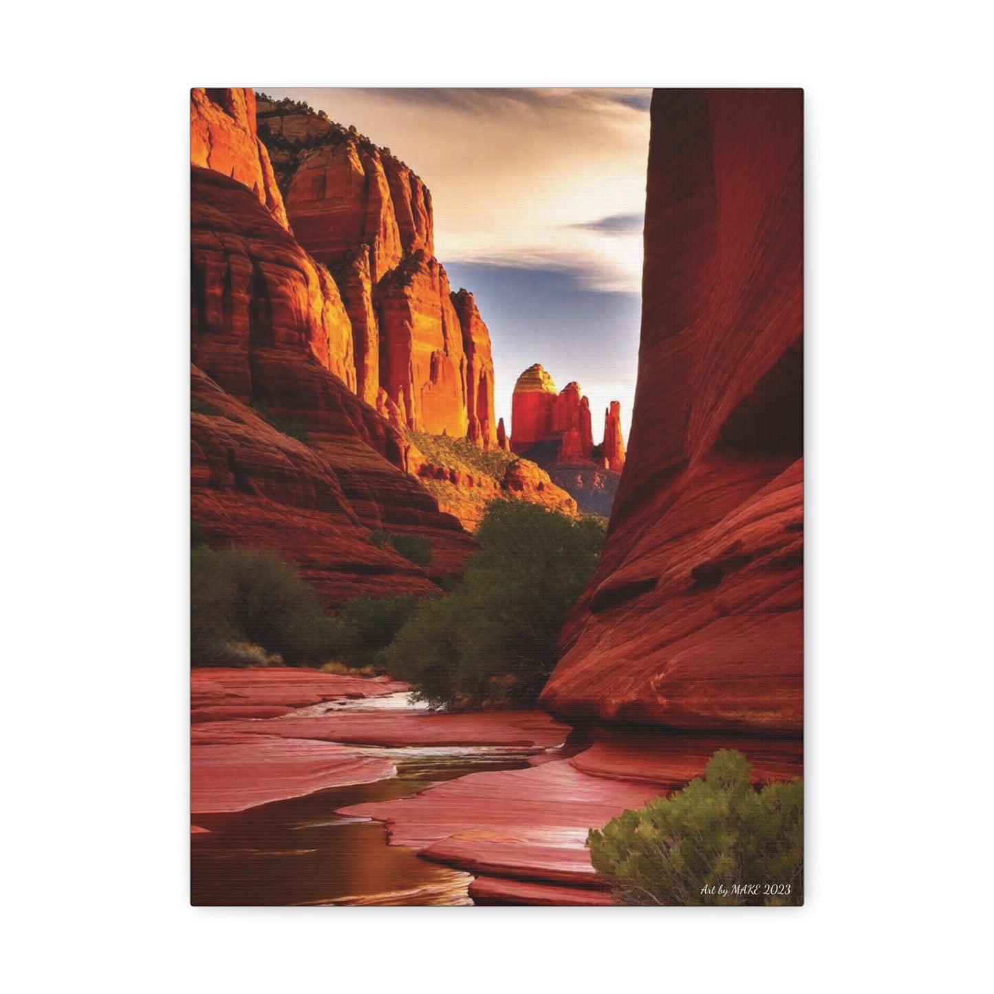 Art By MAKE 2023 Red Rock (Sedona Area) 12 Canvas Wraps