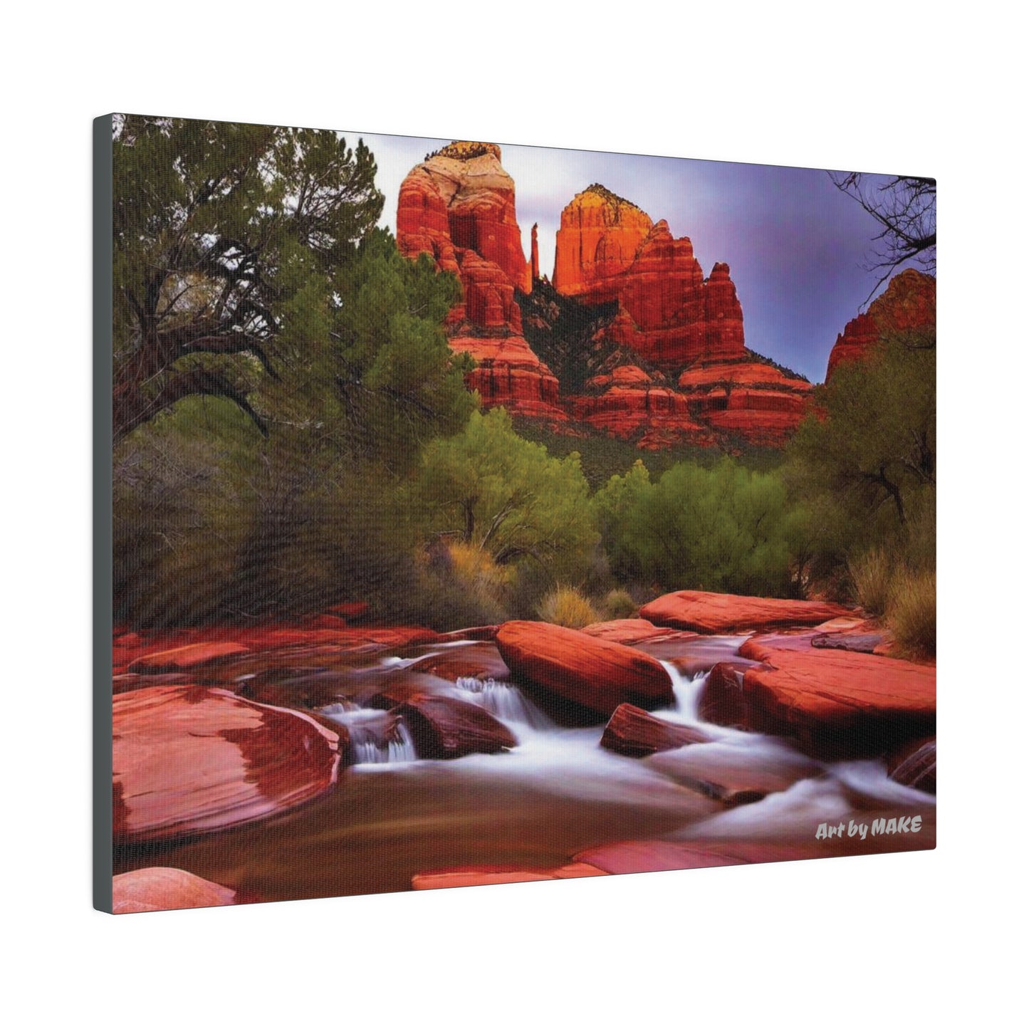 Art by Make 2023 Red Rock (Sedona Area) 2 Matte Canvas, Stretched, 0.75"