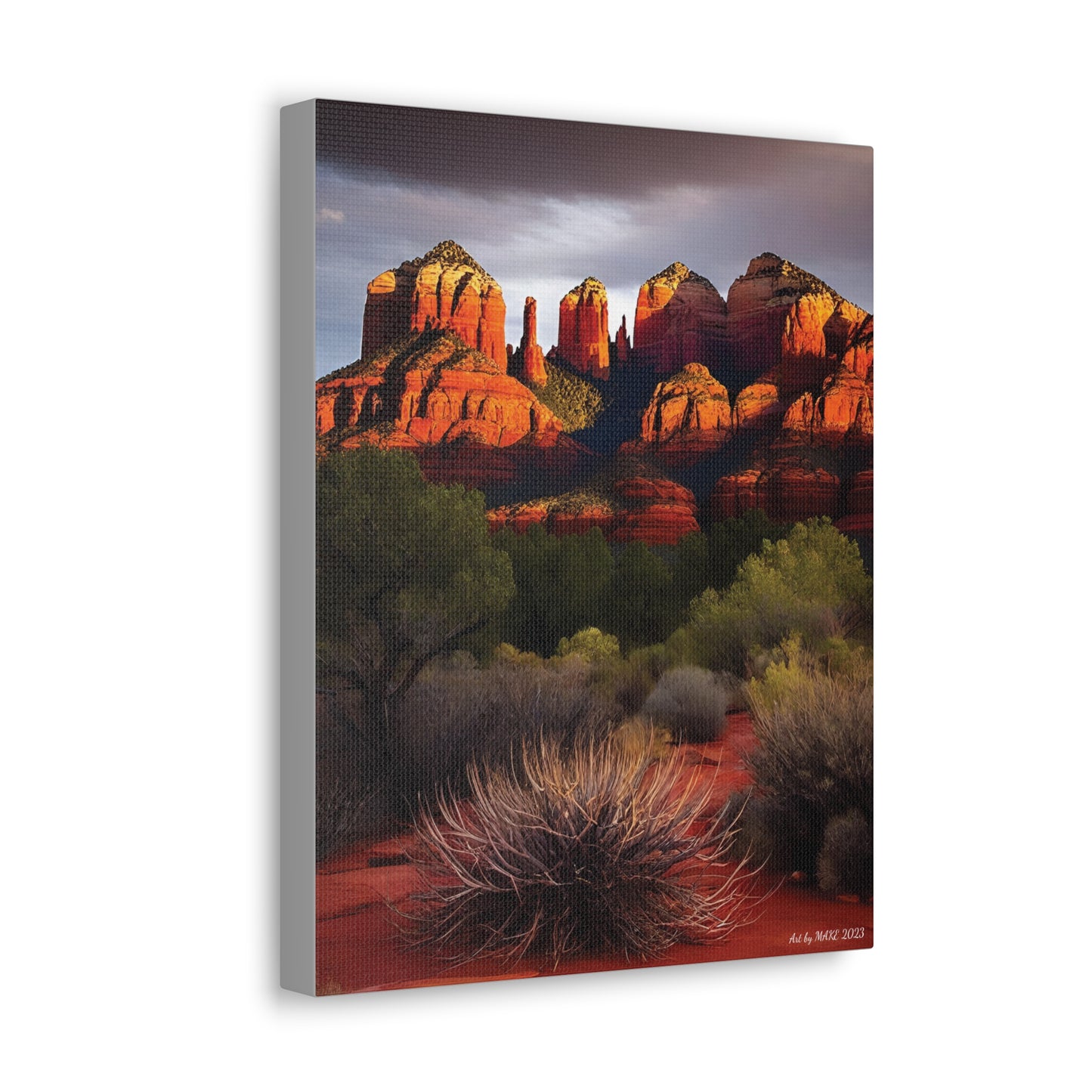 Art By MAKE 2023 Red Rock (Sedona Area) 11 Canvas Wraps