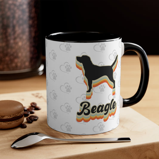 Beagle Bliss 11oz. Mug: Paws & Pour