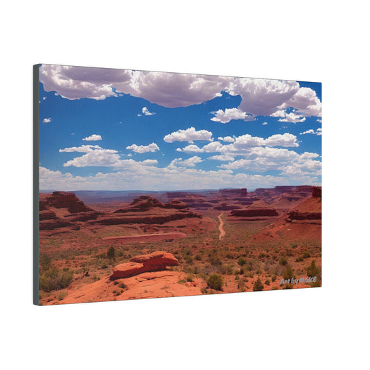 Valley of the Gods canvas scenery