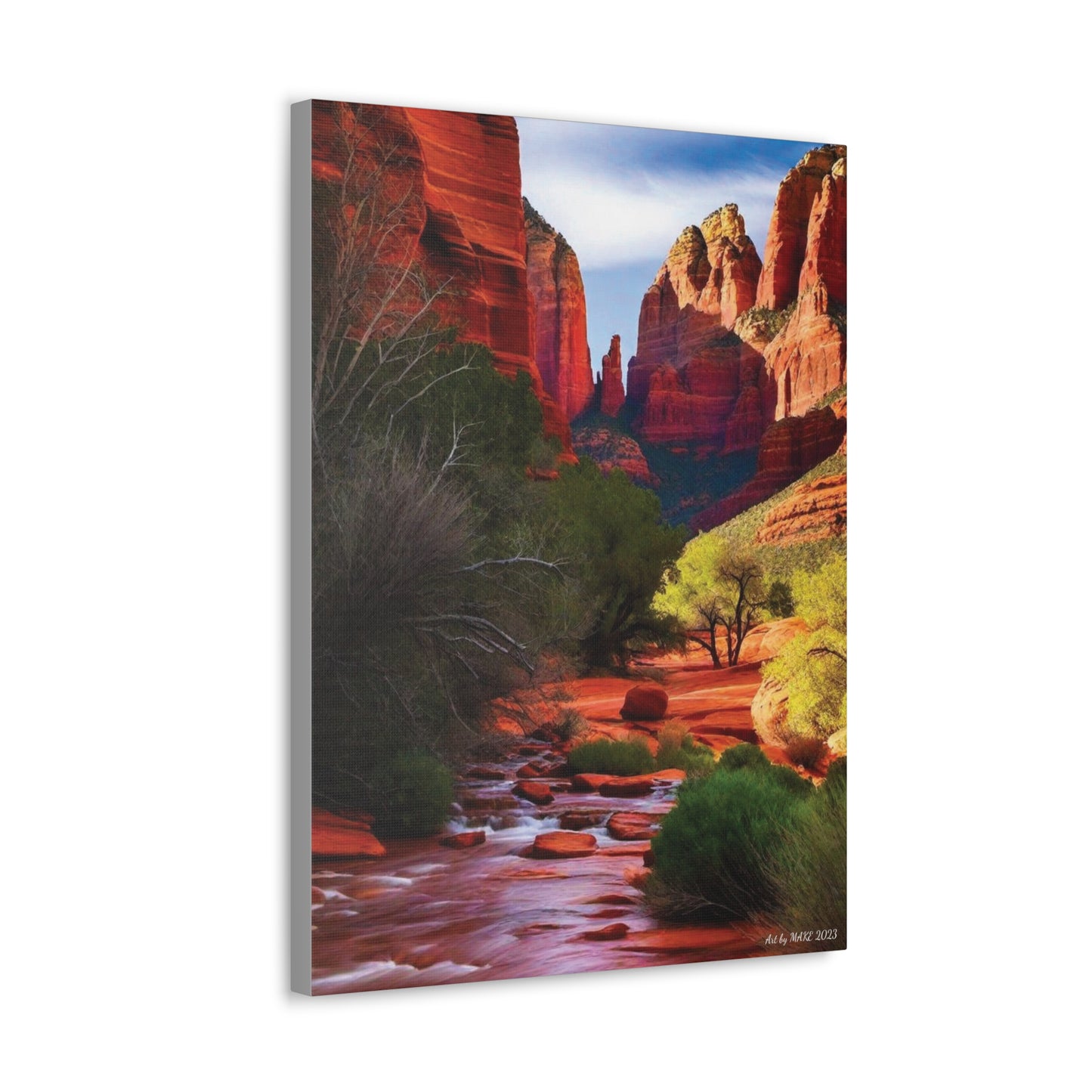 Art By MAKE 2023 Red Rock (Sedona Area) 10 Canvas Wraps