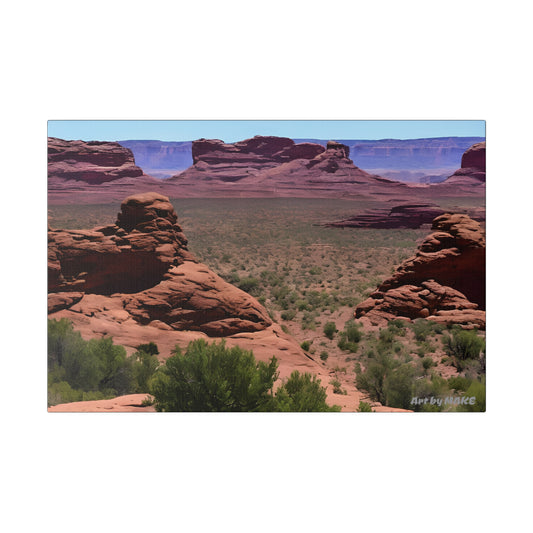 Expansive landscape of Valley of the Gods