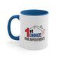 1st Choice Accented Coffee Mug, 11oz