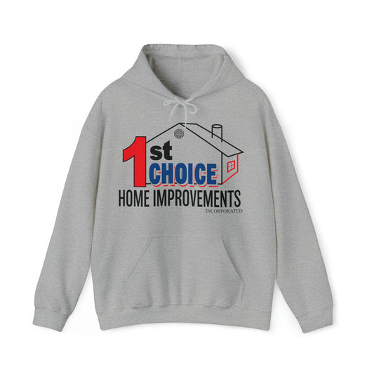 1st Choice Front Side Only Heavy Blend™ Hooded Sweatshirt