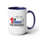 1st Choice of Mississippi Two-Tone Coffee Mugs, 15oz