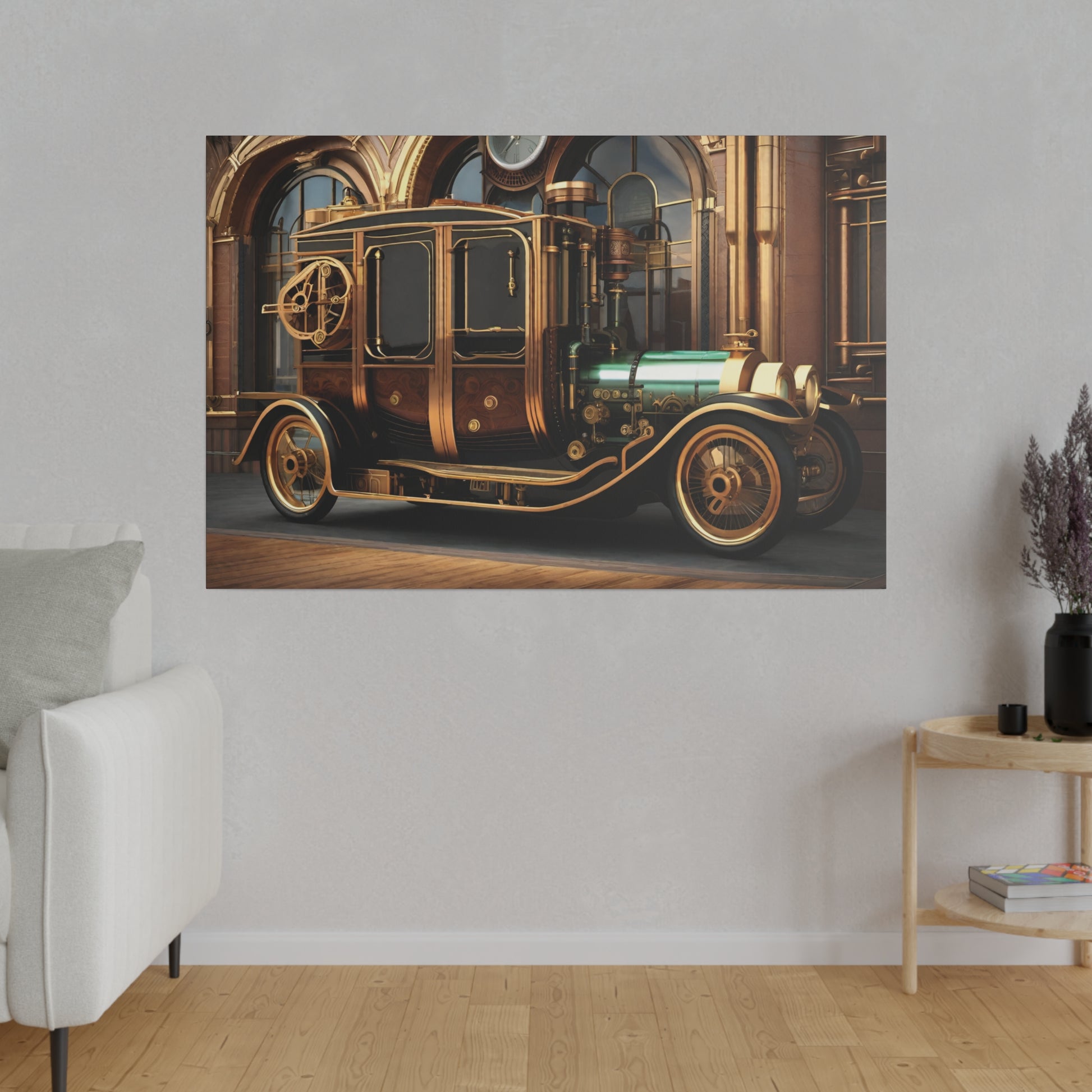Transform your space with Steampunk Fantasy Canvas Prints. Immerse in a world of gears, airships, and enchanting wonders. Elevate your decor with the magic of intricate steampunk art. 🌟⚙️ #SteampunkArt #FantasyCanvas