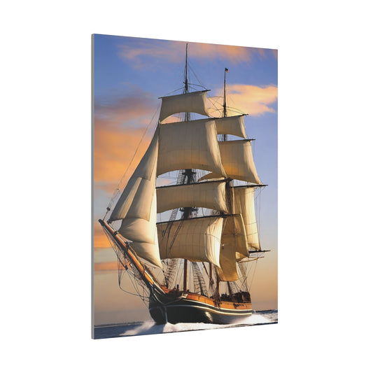 Experience maritime history with our Wooden Ships Canvas. Sail through the ages with majestic man-of-war, embodying the timeless elegance of the Age of Sail. Perfect for enthusiasts and history lovers alike.