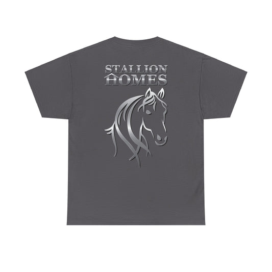 Stallion Homes Silver Back Only Heavy Cotton Tee