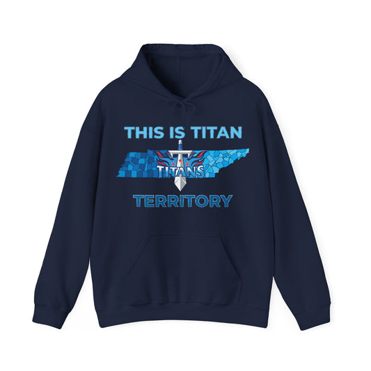 Titans Territory hoodie front view