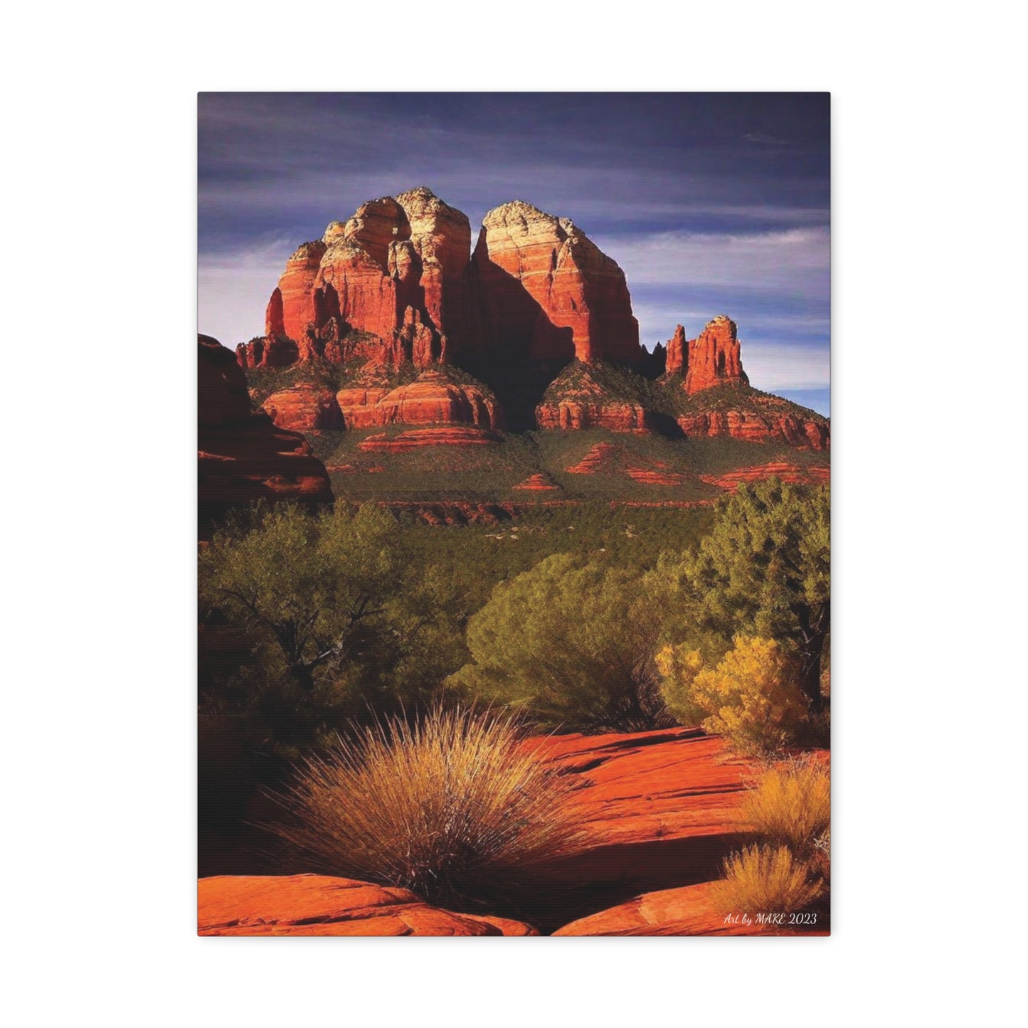 Art By MAKE 2023 Red Rock (Sedona Area) 8 Canvas Wraps