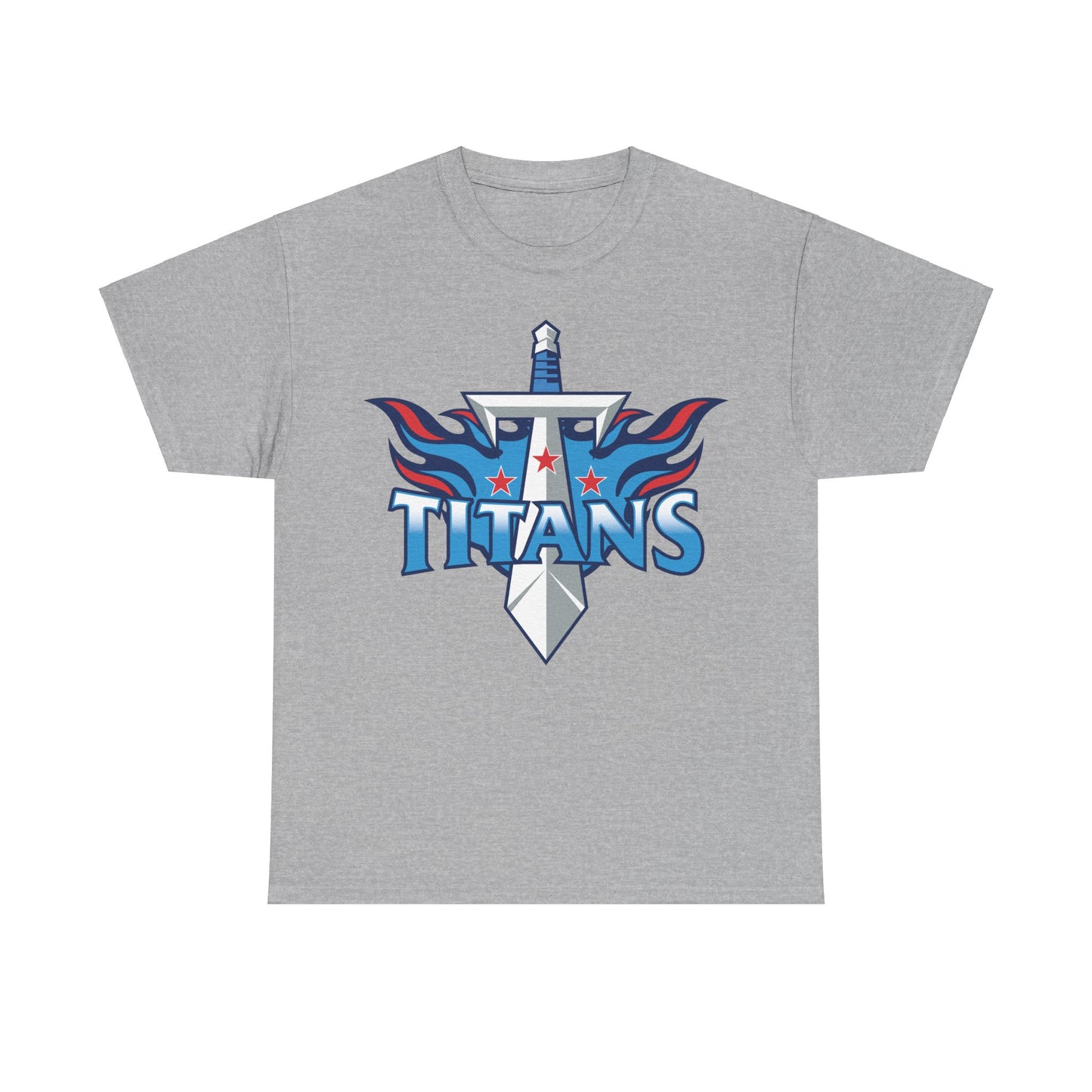 Tennessee Titans shirt with flames