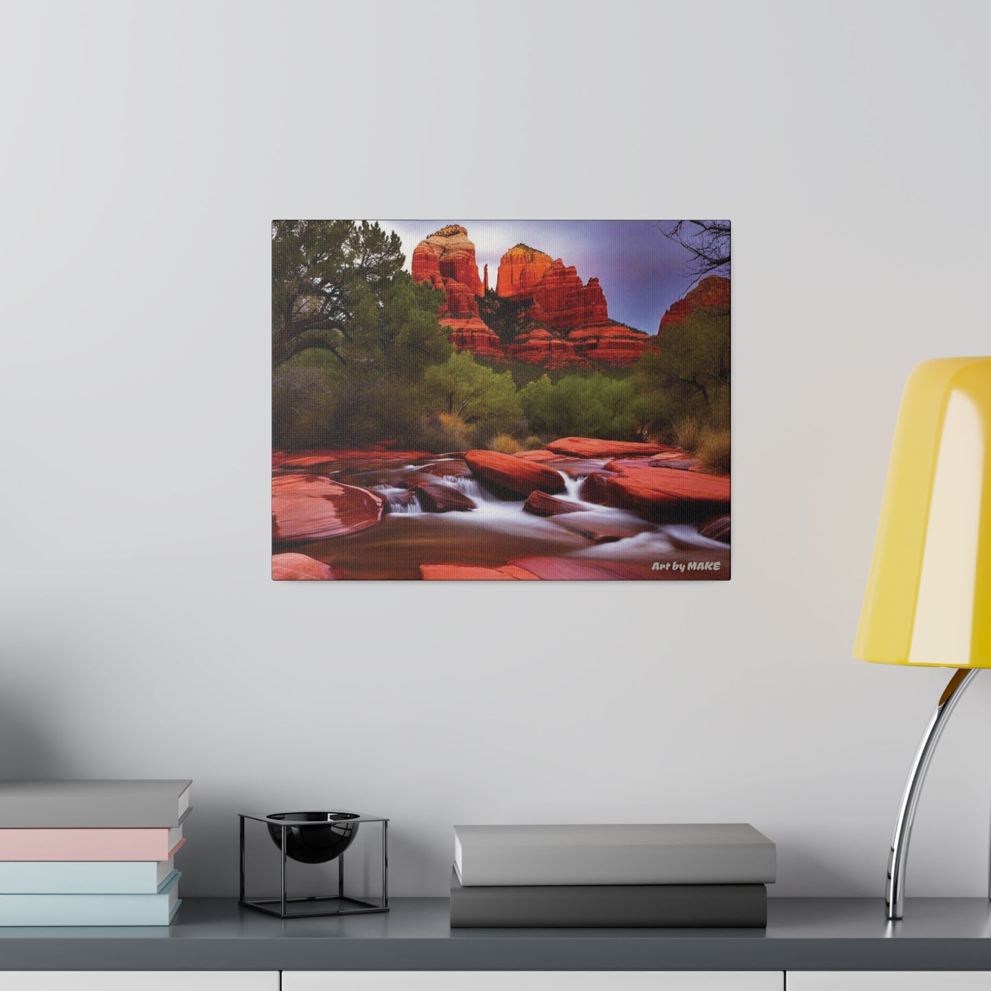 Art by Make 2023 Red Rock (Sedona Area) 2 Matte Canvas, Stretched, 0.75"