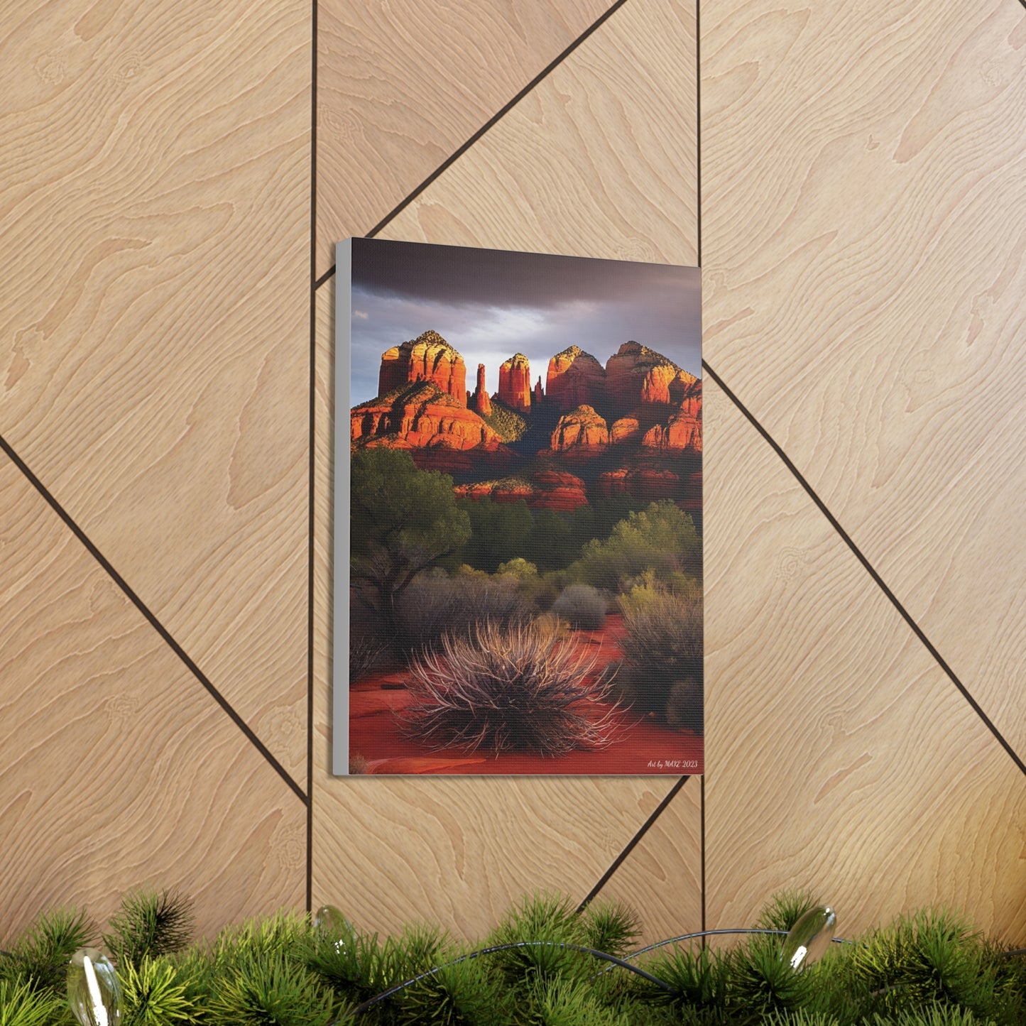 Art By MAKE 2023 Red Rock (Sedona Area) 11 Canvas Wraps