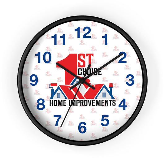 1st Choice Alternative Logo Wall Clock