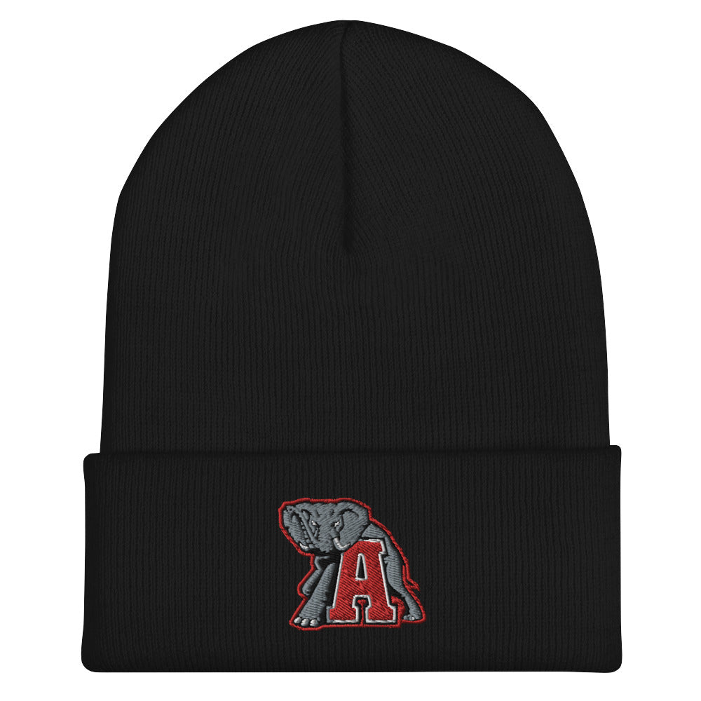 Show your team pride in warmth with our Alabama Crimson Tide Beanie. Crafted from 100% Turbo Acrylic, it's the ultimate blend of comfort and style for Crimson Tide fans. Stay cozy while cheering for your team!