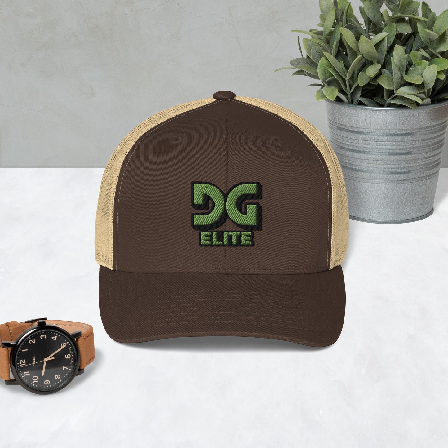 DG Elite Logo Trucker Cap