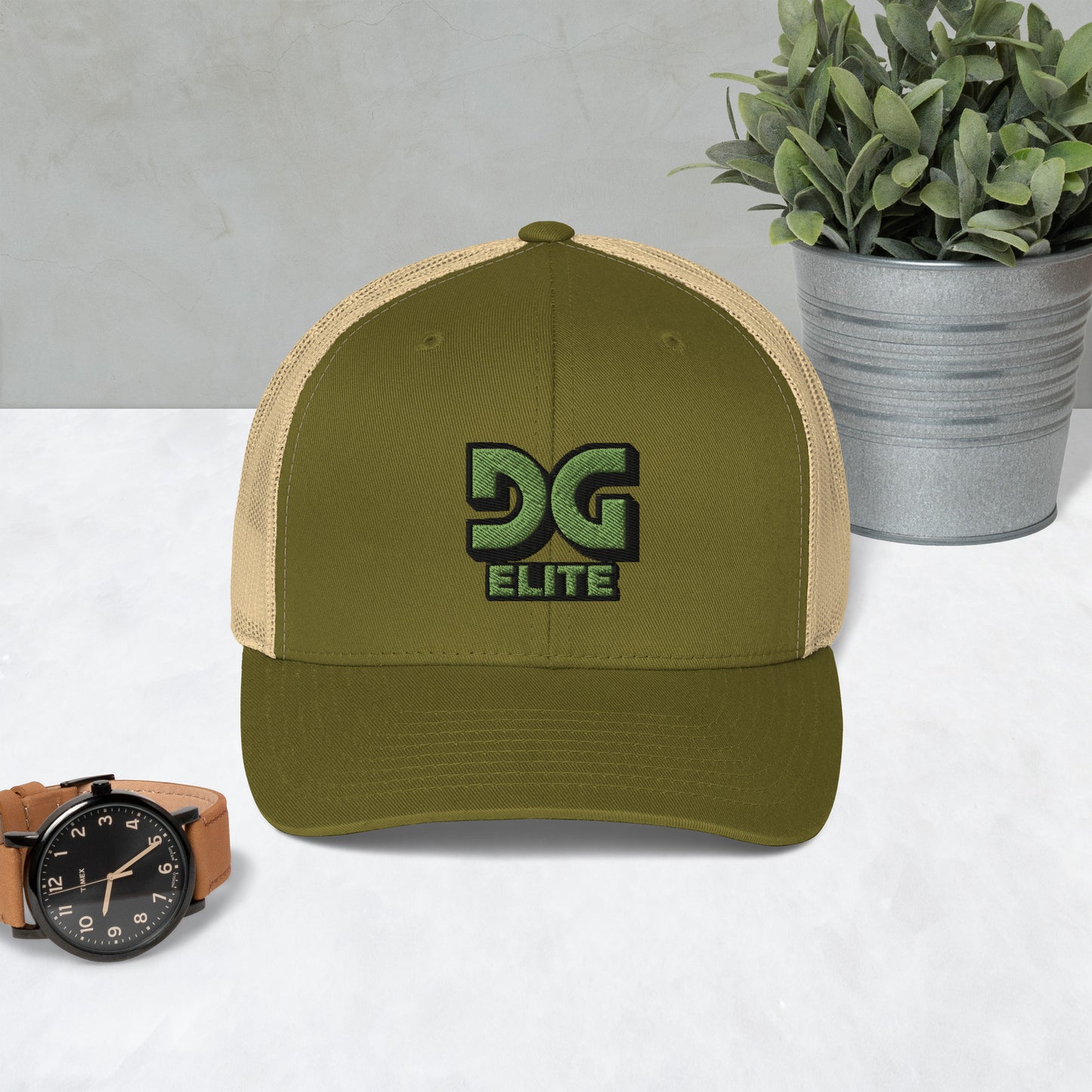 DG Elite Logo Trucker Cap