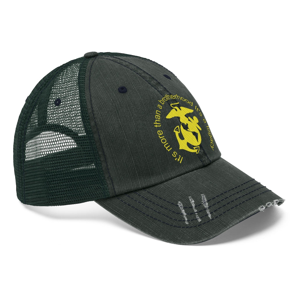 It's More Tham a Brotherhood Marine Corps Unisex Trucker Hat