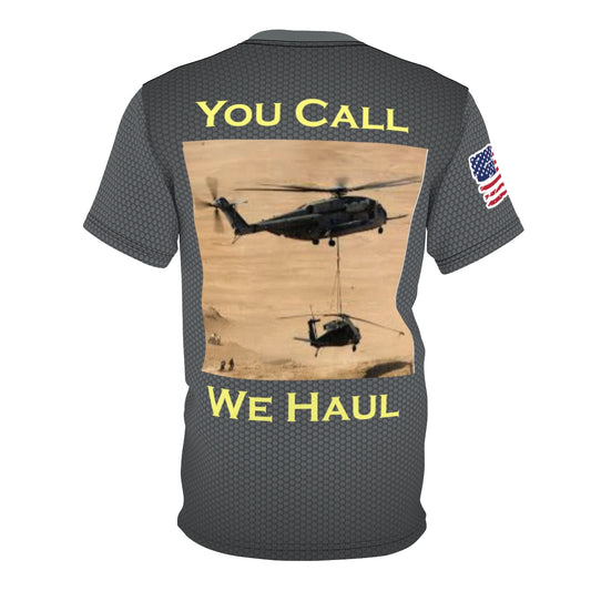 You Call We Haul HMH-465 Dark Grey Premium Shirt