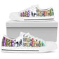 Women's Low Top Canvas Shoes For Boston Terrier Lovers