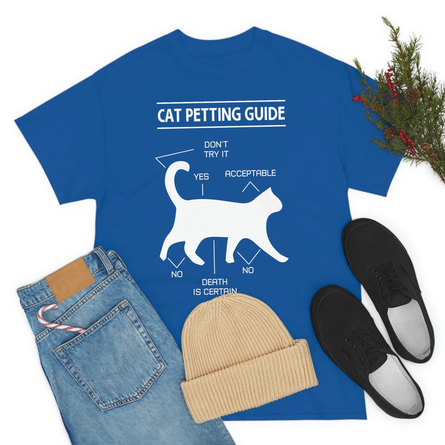 Cat Petting Code Cotton Tee