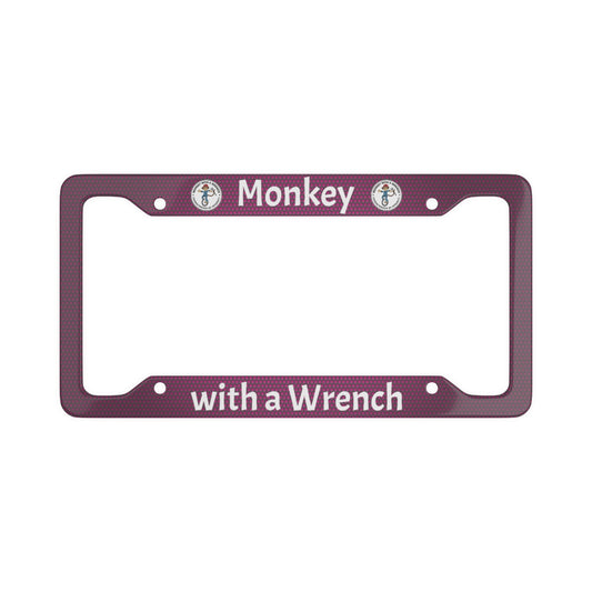 MWW Pink License Plate Frame