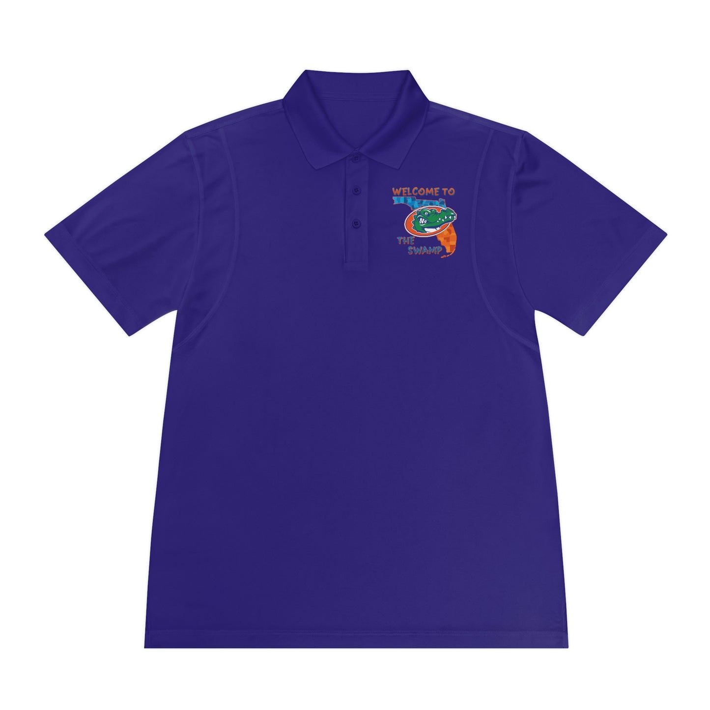 Welcome to the Swamp Men's Sport Polo Shirt