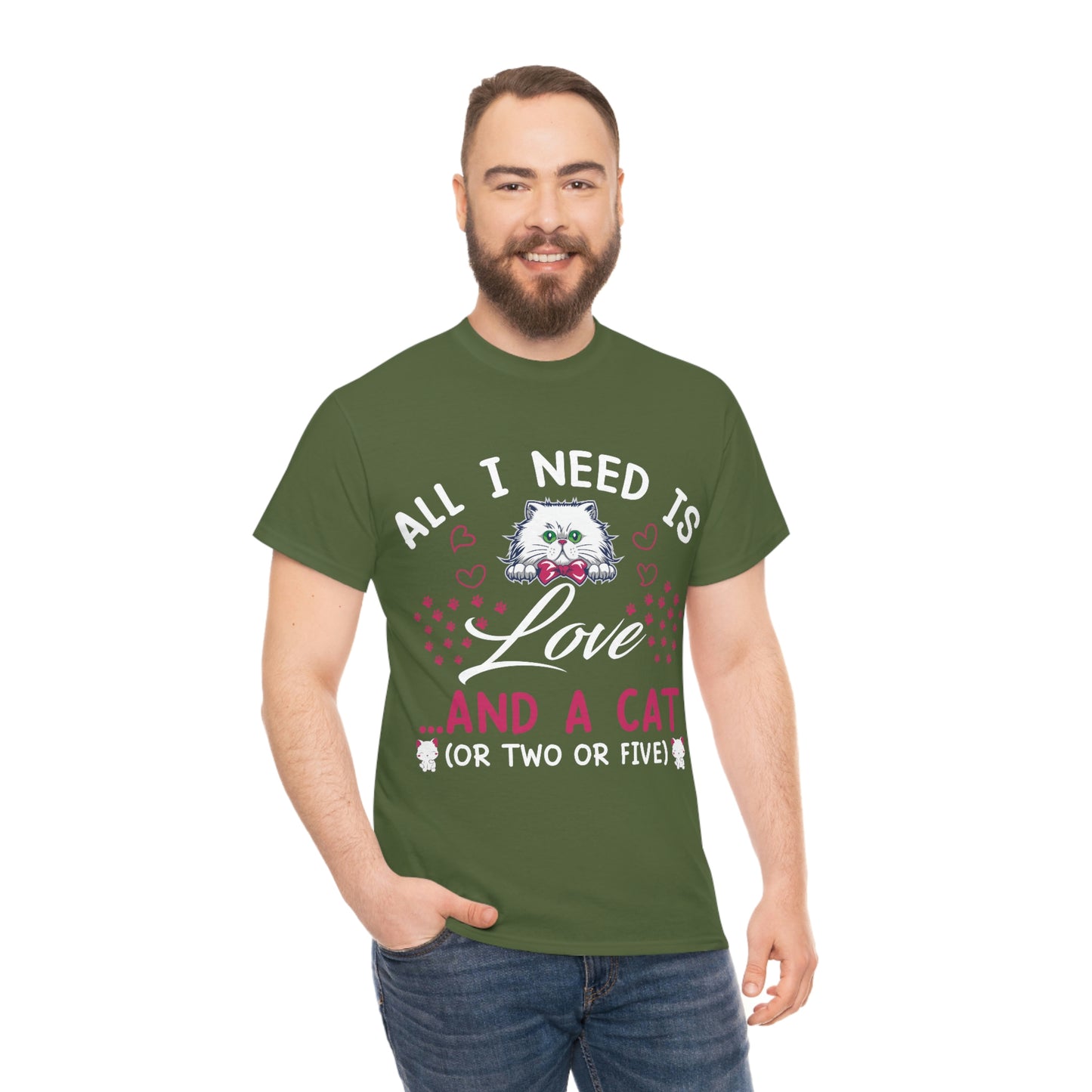 Todo lo que necesito es camiseta de algodón de amor