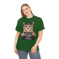 Camiseta de algodón con código de foto de gato