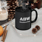 ABW Woodworking 11oz Black Mug 2