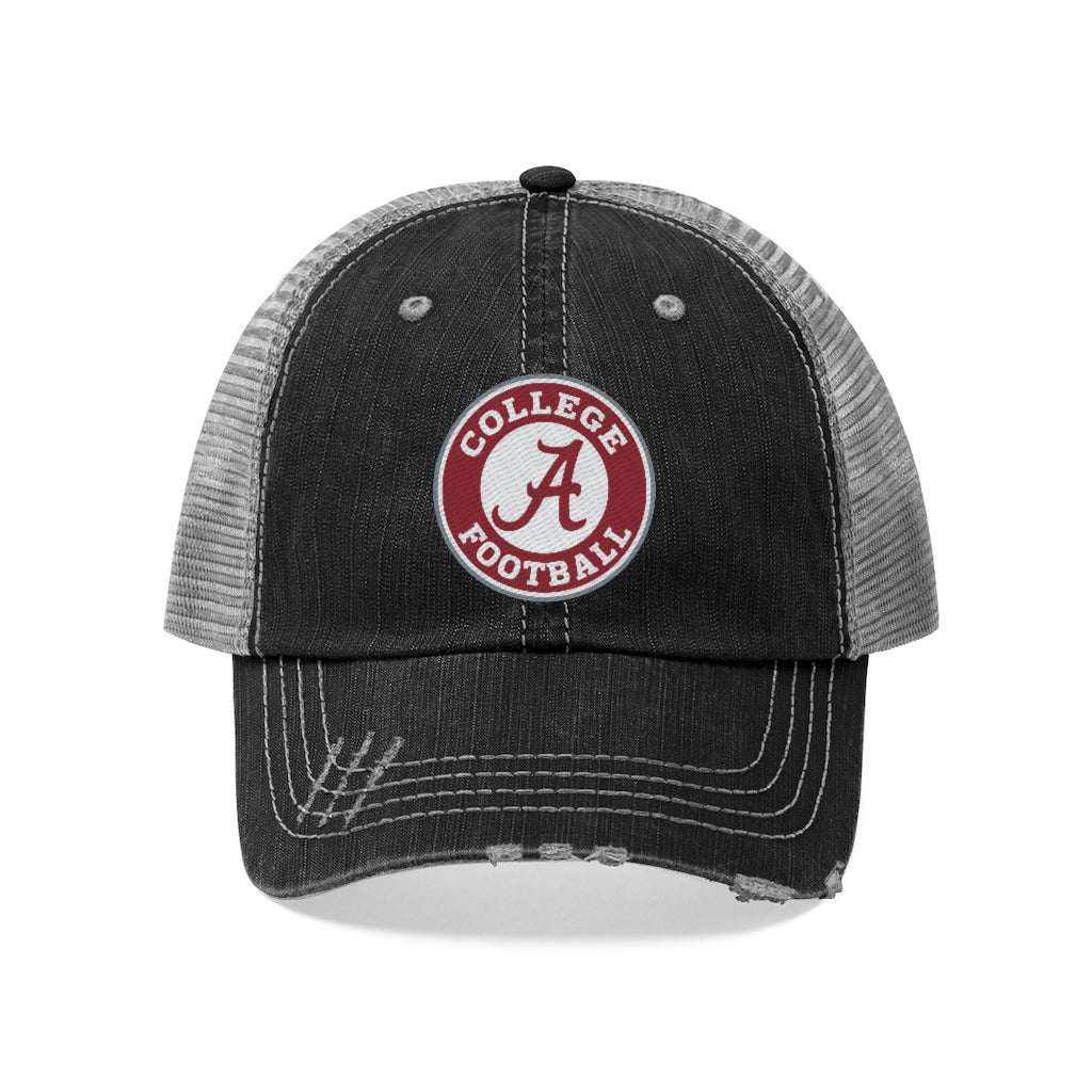 Gorra de camionero unisex de fútbol de Alabama