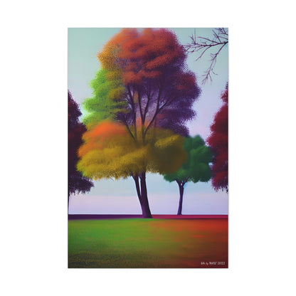 Trees 8 Canvas Wraps