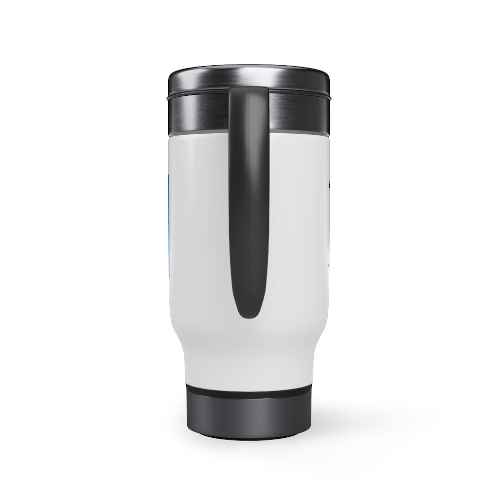 HMH-465 Stainless Steel Travel Mug with Handle, 14oz