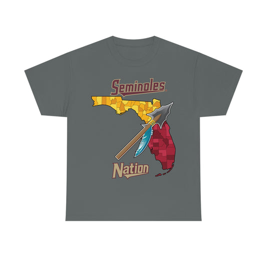 Seminole Nation Heavy Cotton Tee