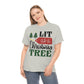 Navidad iluminada como un árbol de Navidad Camiseta de algodón pesado unisex
