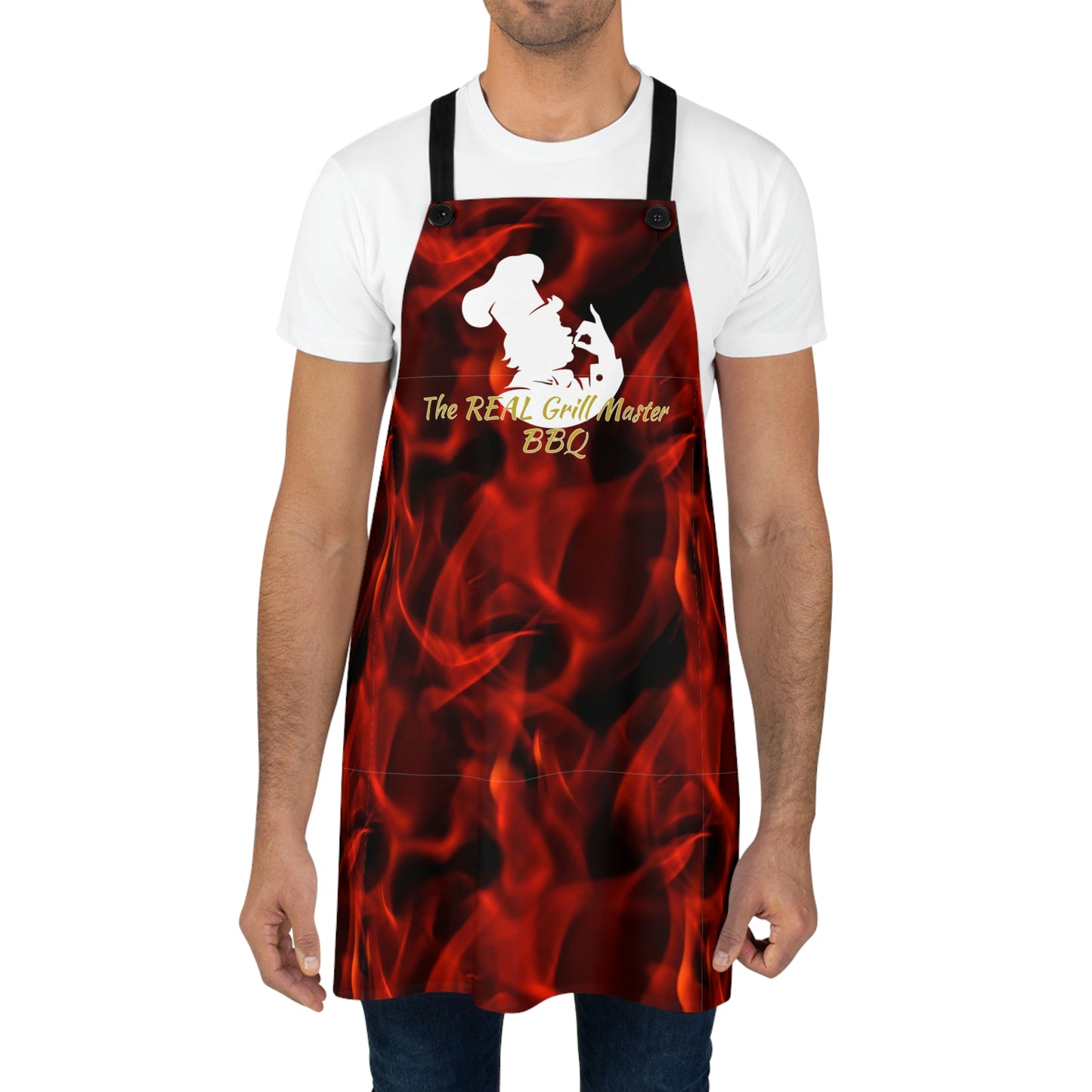 GMBBQ Red Flame Apron