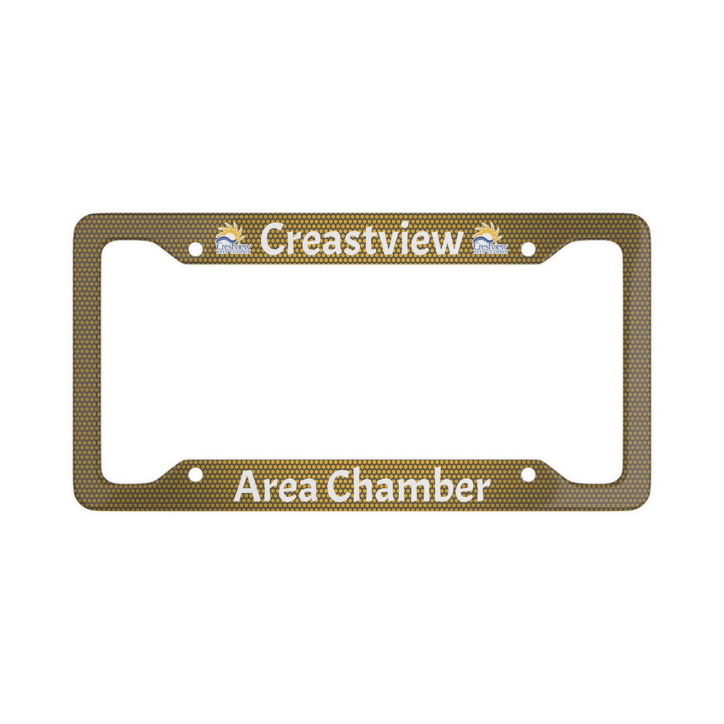 CCoC Yellow License Plate Frame