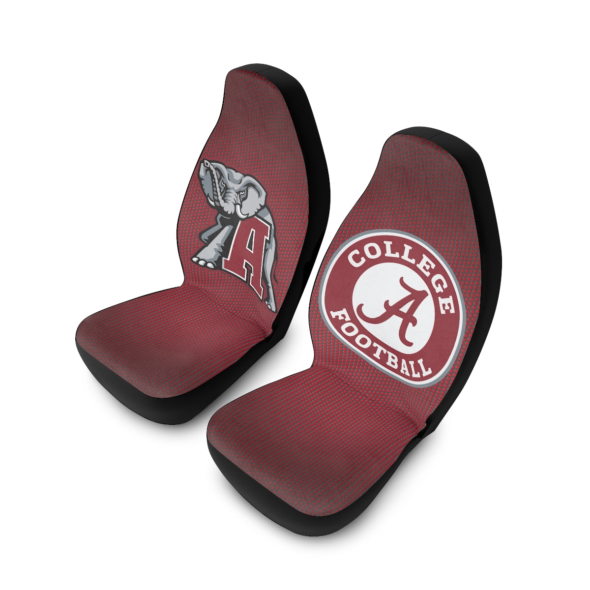 Alabama Car Seat Covers: Show your team pride on the road! Stylish, durable protection for your car seats. Roll with Crimson Tide spirit! 🏈🚗