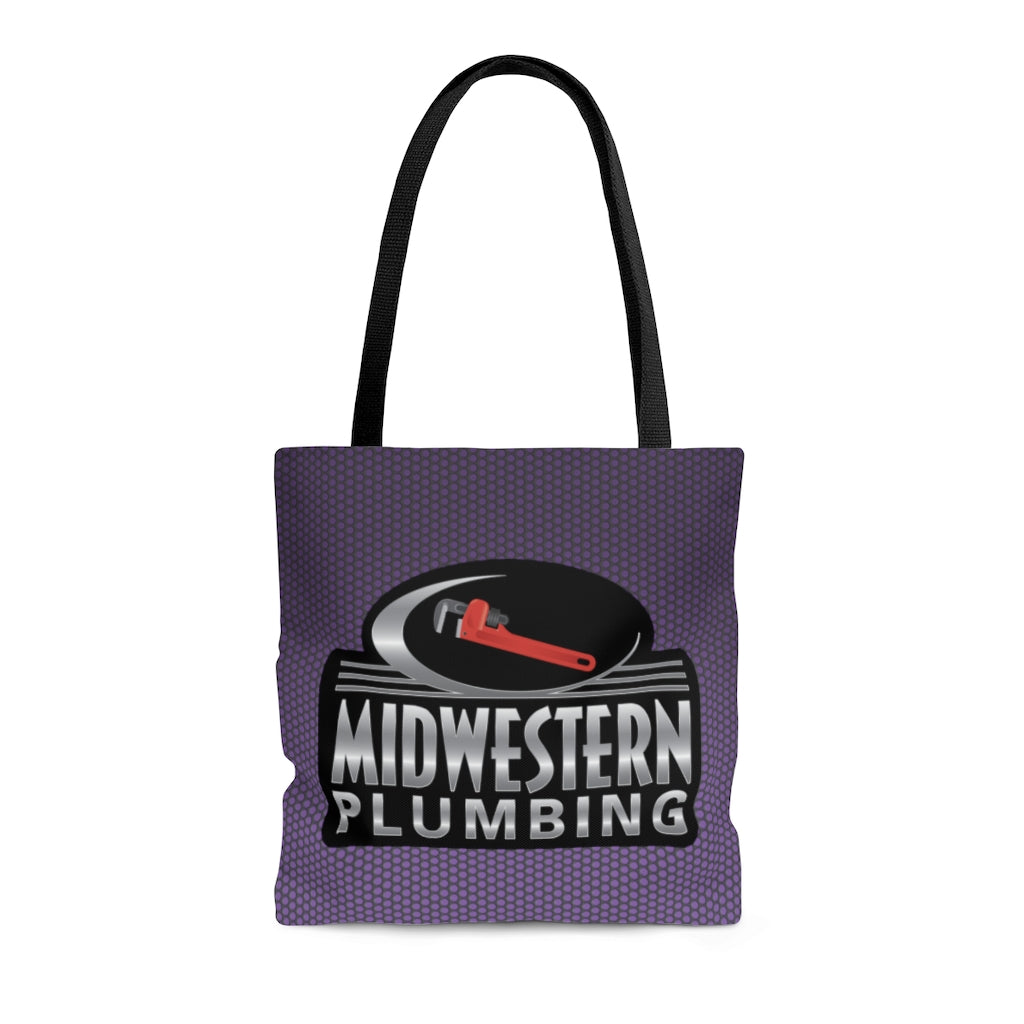 Midwestern Plumbing Light Purple Tote Bag