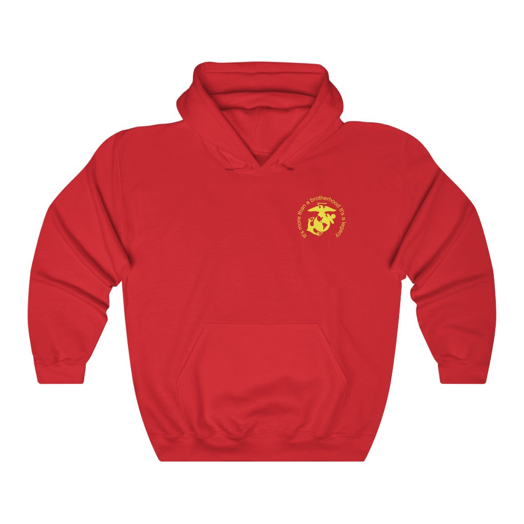 Marine Corps Devil Dog Unisex Heavy Blend™ Hooded Sweatshirt