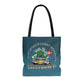 MWW Turquoise Tote Bag