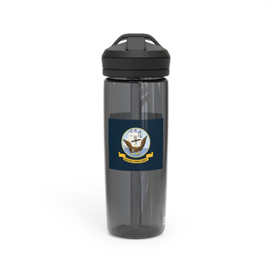 US Navy Flag Water Bottle, 20oz\25oz