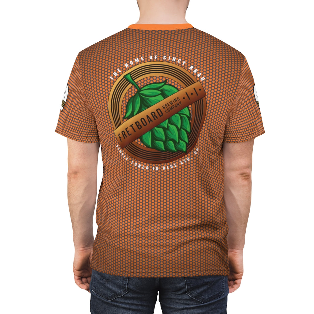 Fretboard Brewery Orange Premium Work Shirt